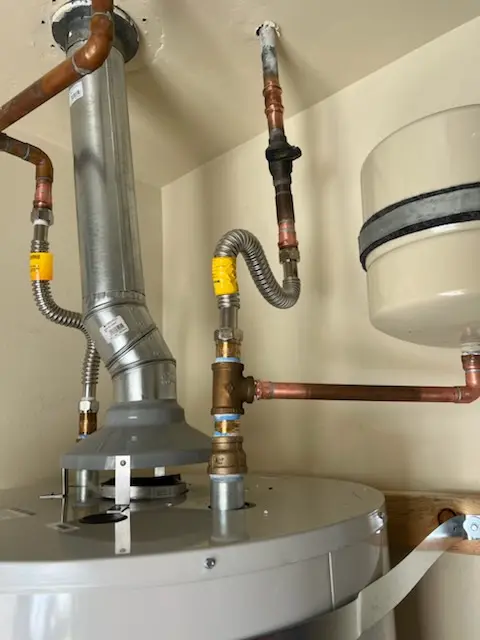 Water heater installation and plumbing repair in Biscoe